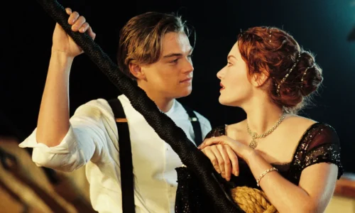 Un'immagine dal film Titanic